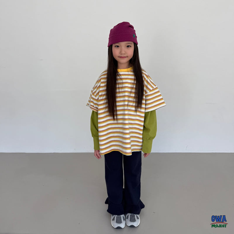 O Wa - Korean Children Fashion - #littlefashionista - SamSam Multi Tee - 12