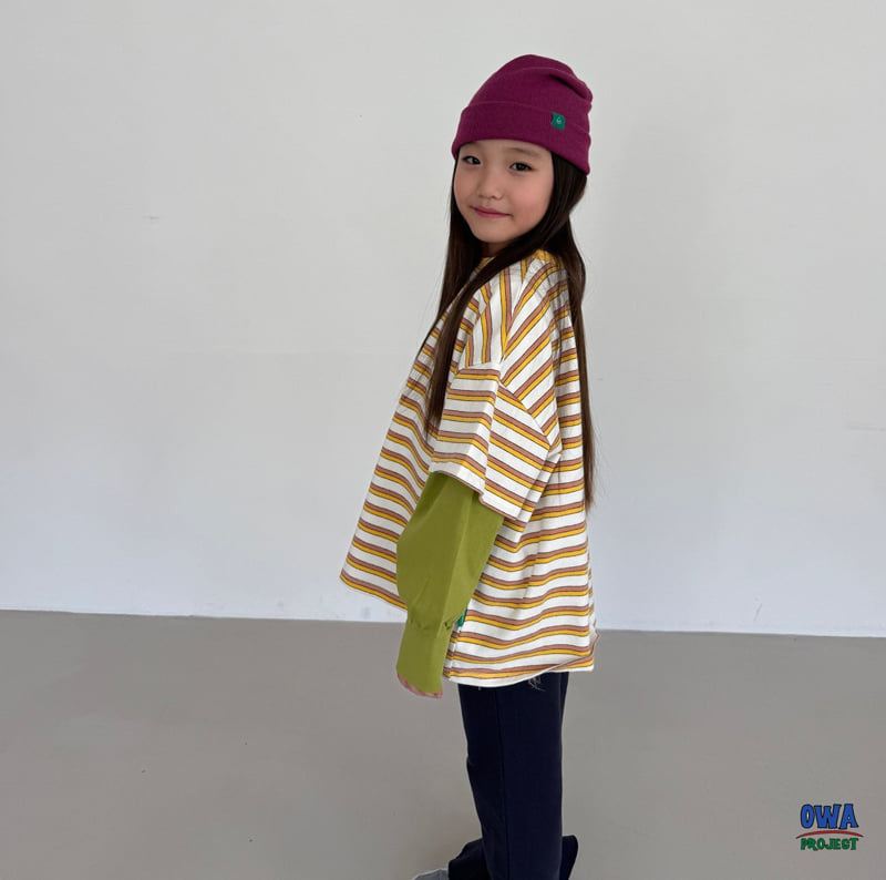 O Wa - Korean Children Fashion - #littlefashionista - Ribbed Beanie - 8