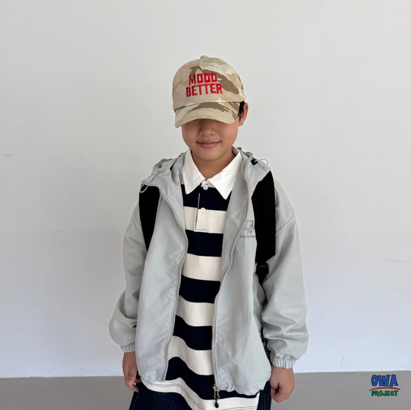 O Wa - Korean Children Fashion - #littlefashionista - Rugby Collar Tee - 12