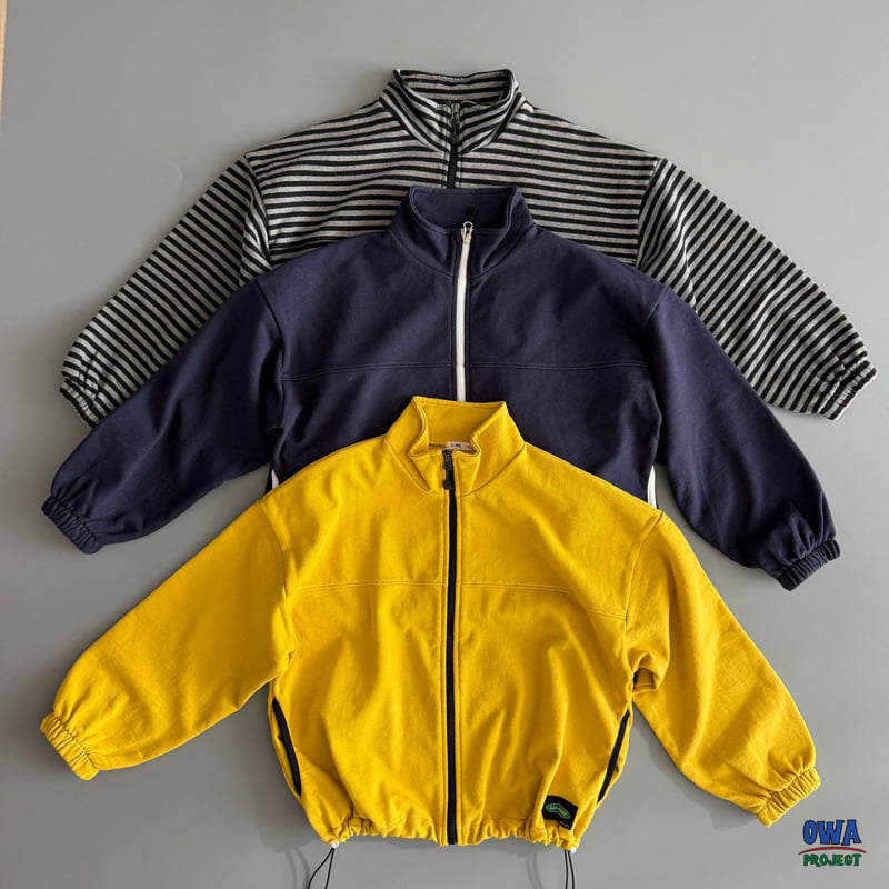O Wa - Korean Children Fashion - #magicofchildhood - Stripe Jacket