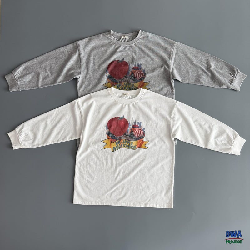 O Wa - Korean Children Fashion - #minifashionista - Apple Tee