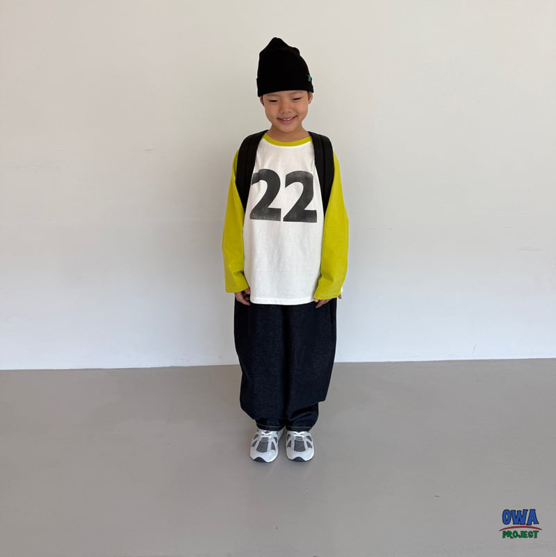O Wa - Korean Children Fashion - #minifashionista - Balloon Denim Pants - 5