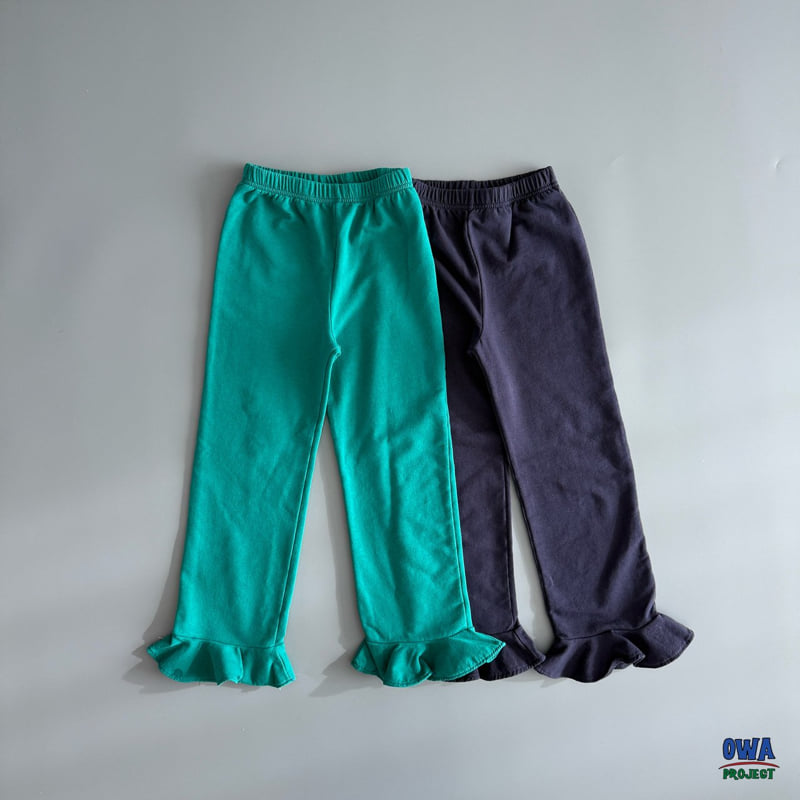 O Wa - Korean Children Fashion - #minifashionista - Mini Frill Pants