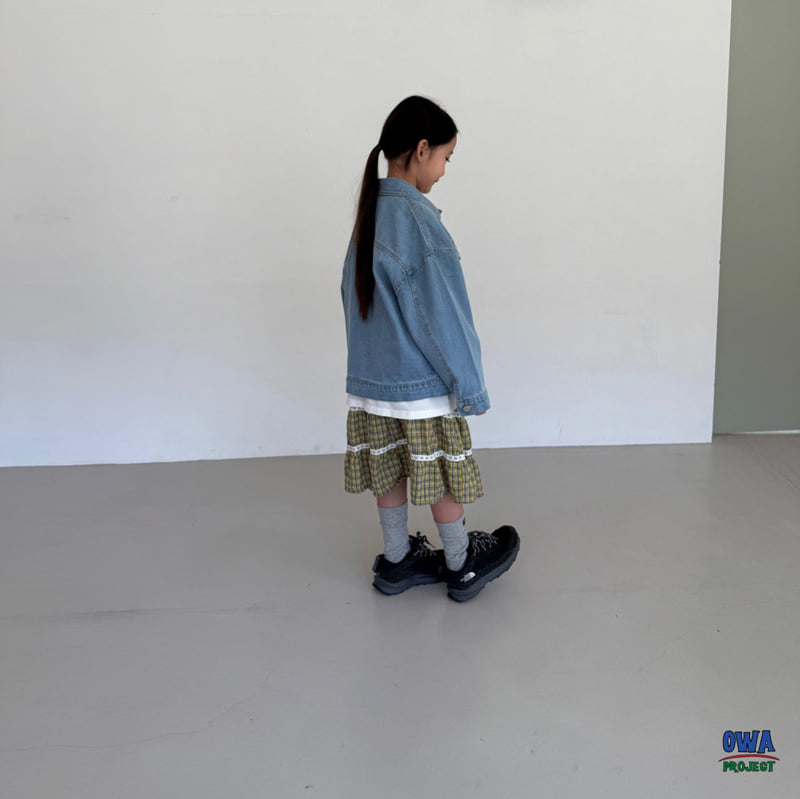 O Wa - Korean Children Fashion - #todddlerfashion - Lace Tiered Skirt - 8