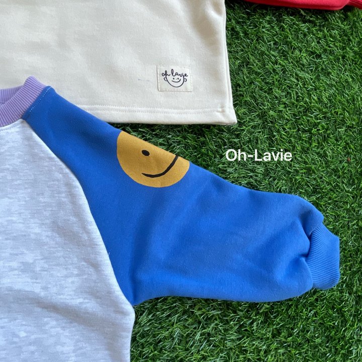 Oh lavie - Korean Children Fashion - #childofig - Smile Raglan Sweatshirt - 6