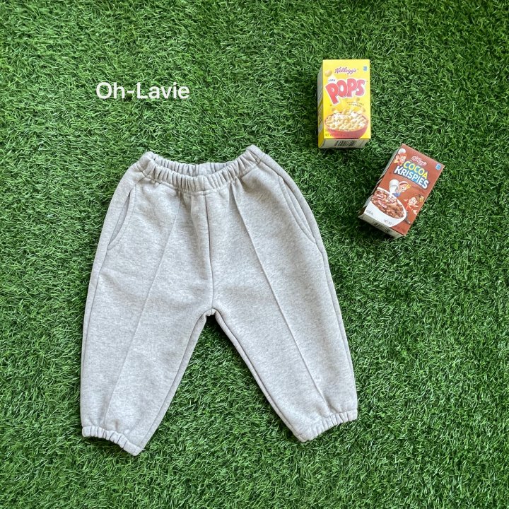 Oh lavie - Korean Children Fashion - #childofig - Pintuck Jogger Pants - 3
