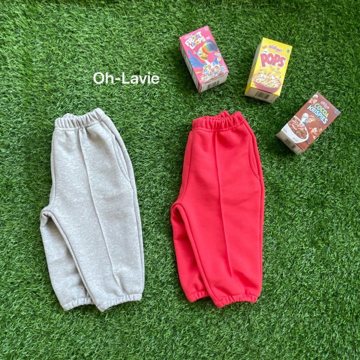 Oh lavie - Korean Children Fashion - #childofig - Pintuck Jogger Pants - 4