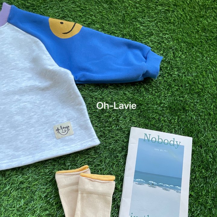 Oh lavie - Korean Children Fashion - #childrensboutique - Smile Raglan Sweatshirt - 7