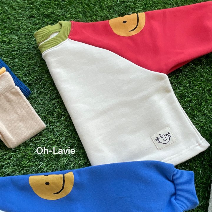 Oh lavie - Korean Children Fashion - #discoveringself - Smile Raglan Sweatshirt - 9