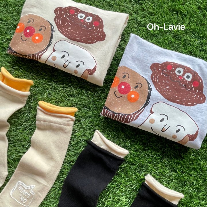 Oh lavie - Korean Children Fashion - #discoveringself - Hoho Bakery Series Tee - 6