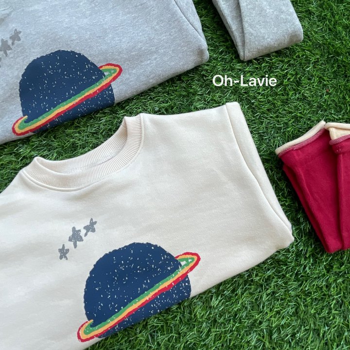 Oh lavie - Korean Children Fashion - #kidsshorts - Space Layered Sweatshirt - 10