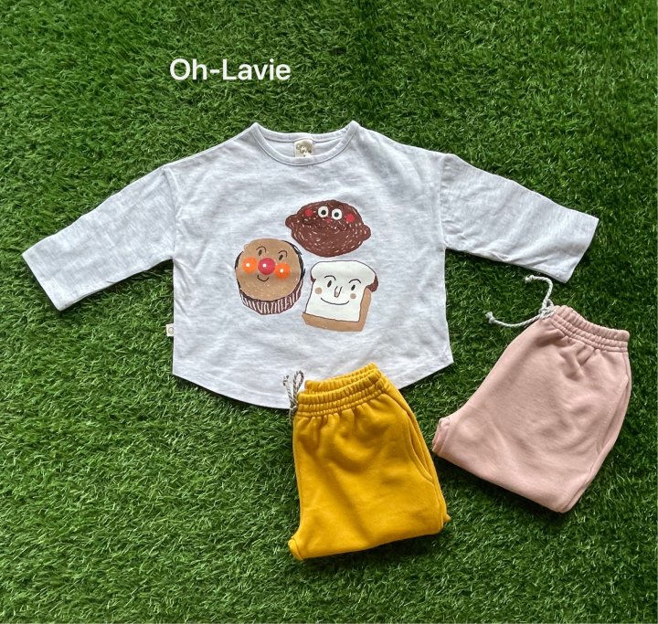 Oh lavie - Korean Children Fashion - #kidsshorts - Hoho Bakery Series Tee - 8