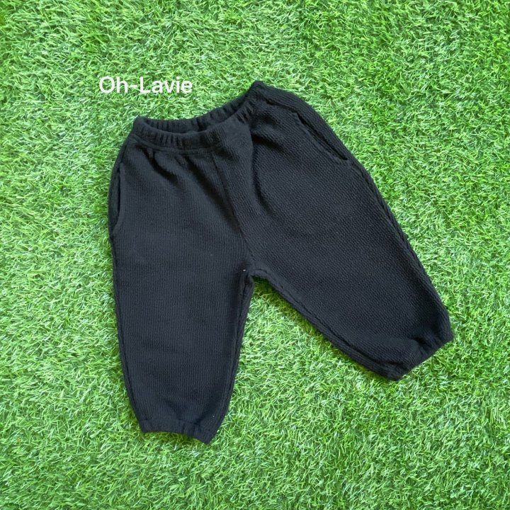 Oh lavie - Korean Children Fashion - #littlefashionista - Turtle Jogger Pants - 2