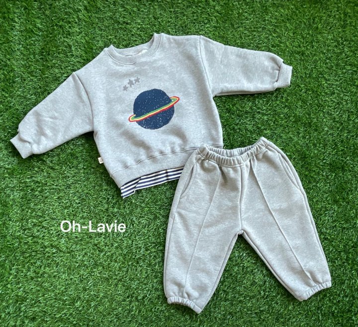 Oh lavie - Korean Children Fashion - #prettylittlegirls - Space Layered Sweatshirt - 3