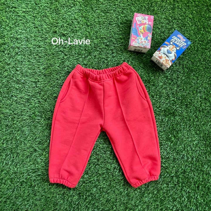 Oh lavie - Korean Children Fashion - #prettylittlegirls - Pintuck Jogger Pants - 2