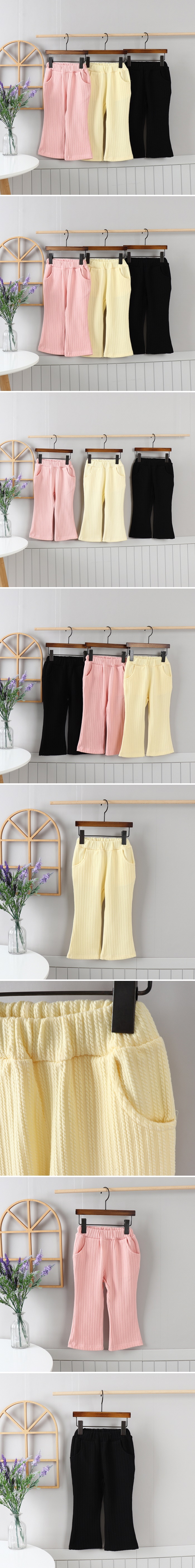 Olive denim - Korean Children Fashion - #littlefashionista - Stretchy Bootcut Pants