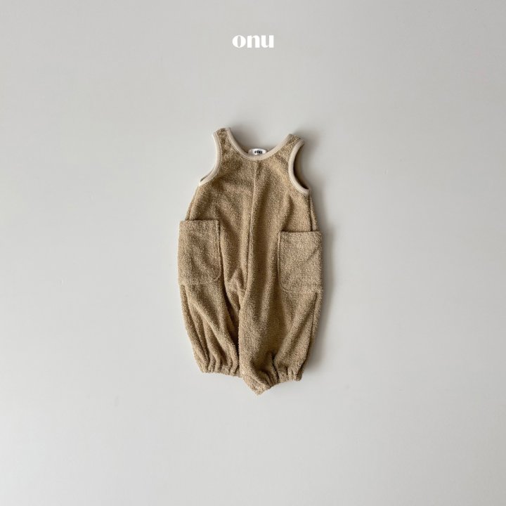 Onu - Korean Baby Fashion - #babyboutique - Bebe Terry Suit - 2