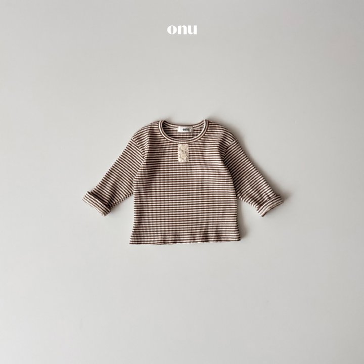 Onu - Korean Baby Fashion - #babyboutiqueclothing - Bebe Placket Tee - 2