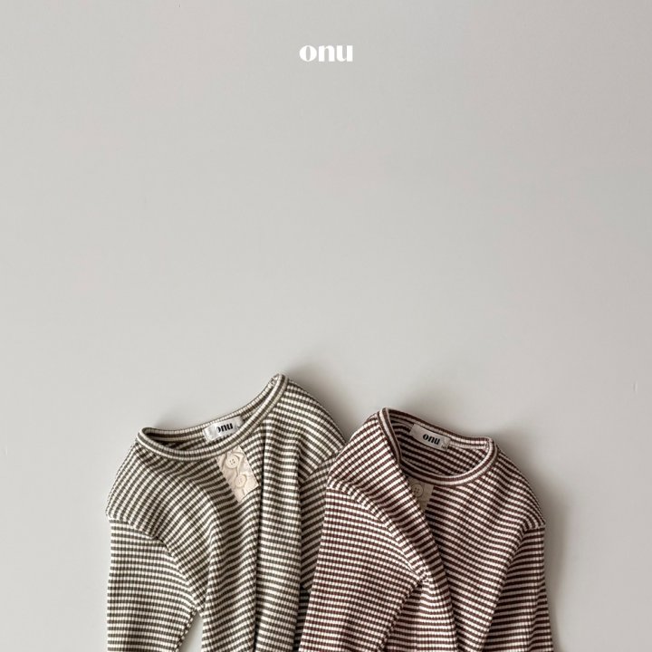 Onu - Korean Baby Fashion - #babyfever - Bebe Placket Tee - 5