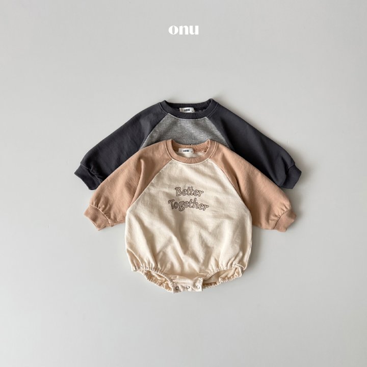 Onu - Korean Baby Fashion - #babyoutfit - Bebe Together Suit