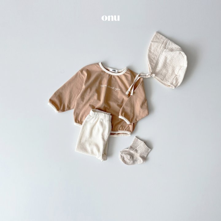 Onu - Korean Baby Fashion - #babyoutfit - Bebe Basic Binding Tee - 8