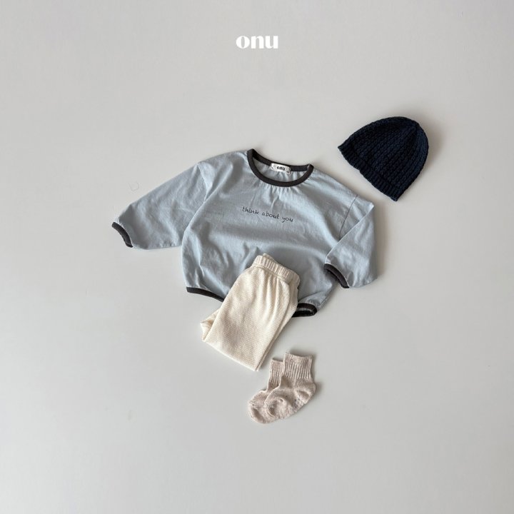 Onu - Korean Baby Fashion - #babyoutfit - Bebe Basic Binding Tee - 9
