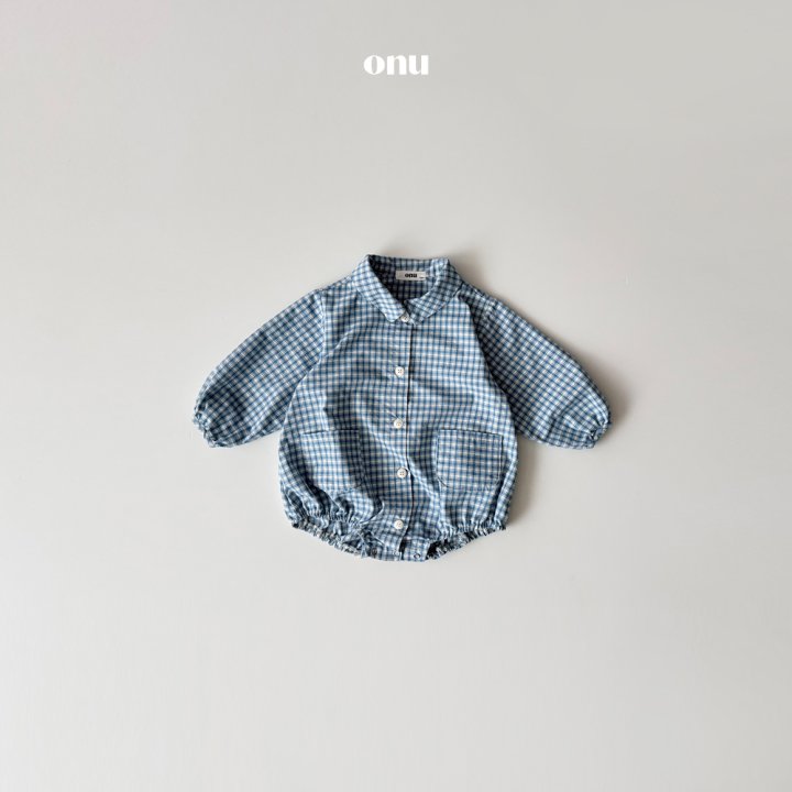 Onu - Korean Baby Fashion - #babywear - Bebe Check Suit - 3