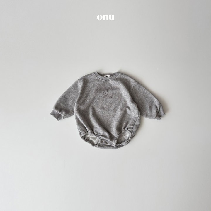 Onu - Korean Baby Fashion - #onlinebabyboutique - Bebe Drawing Suit - 2