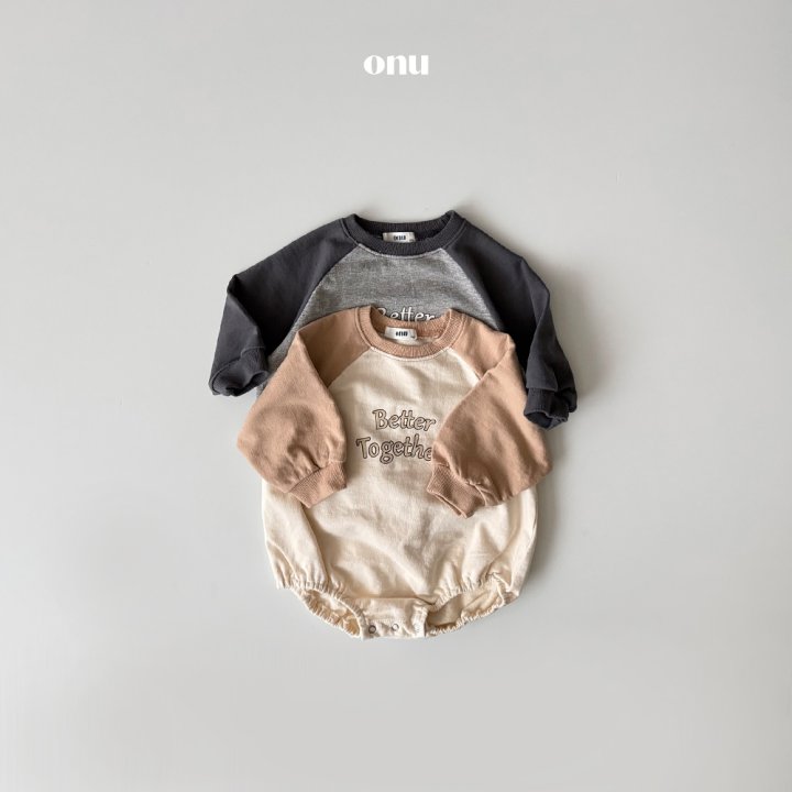 Onu - Korean Baby Fashion - #onlinebabyboutique - Bebe Together Suit - 4