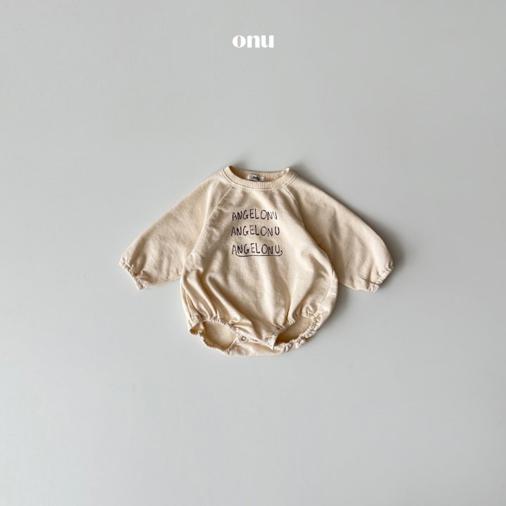 Onu - Korean Baby Fashion - #onlinebabyshop - Bebe Angela Raglan Suit - 2