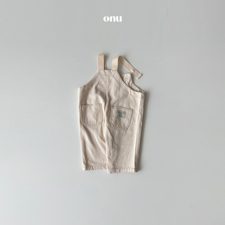 Onu - Korean Children Fashion - #kidzfashiontrend - Pocket Overalls - 4