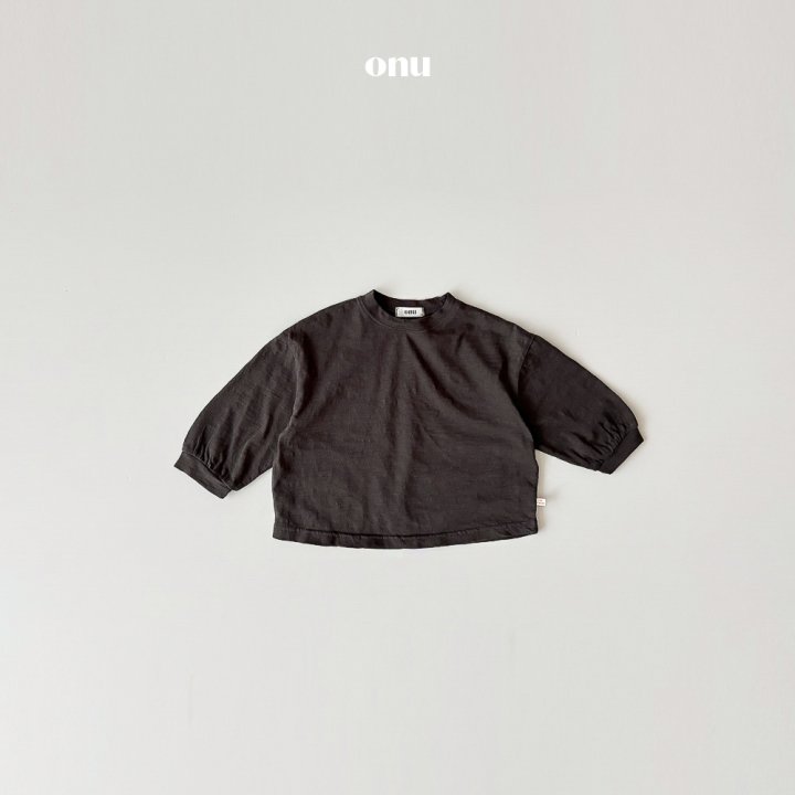 Onu - Korean Children Fashion - #Kfashion4kids - Slub Ribbed Tee - 3