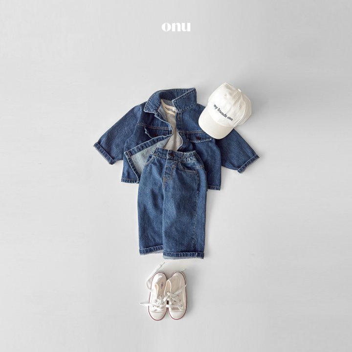Onu - Korean Children Fashion - #childofig - Roll Up Jeans - 7