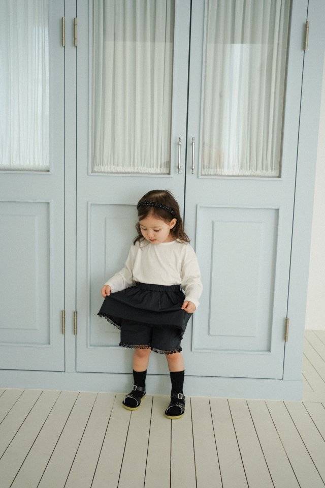 Onu - Korean Children Fashion - #childofig - Petite Lace Skirt - 9