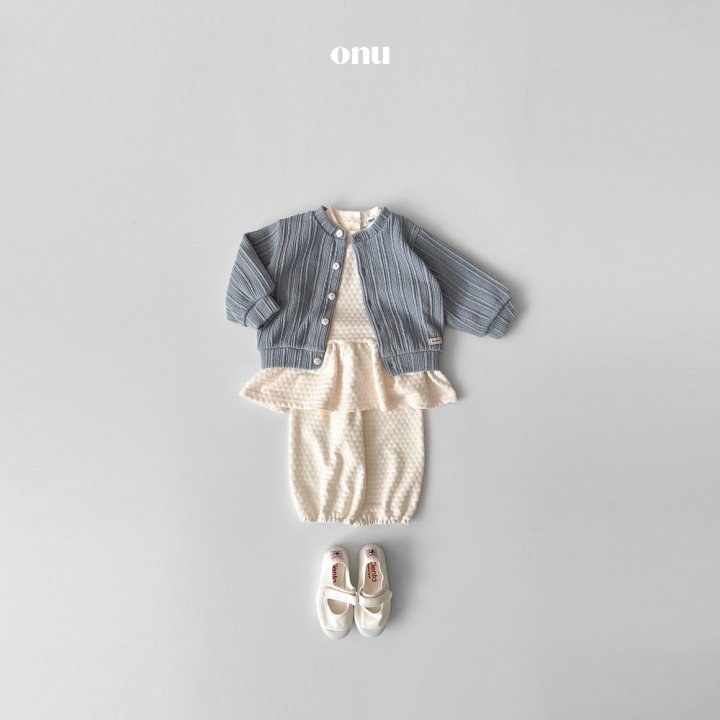 Onu - Korean Children Fashion - #childofig - Jacquard Traditional Pants - 6