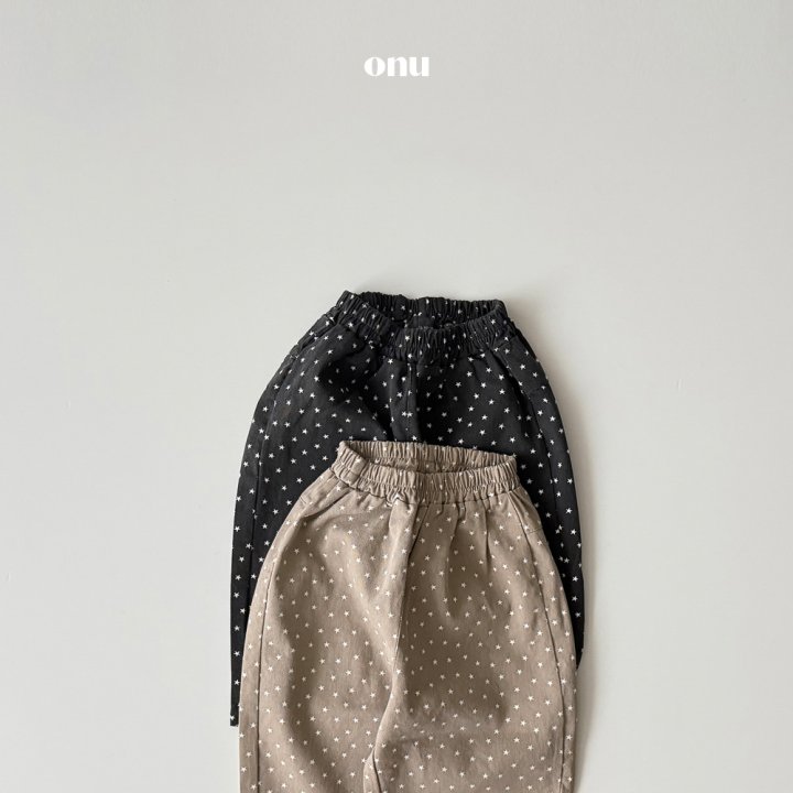 Onu - Korean Children Fashion - #childofig - Star Pigment Pants - 4