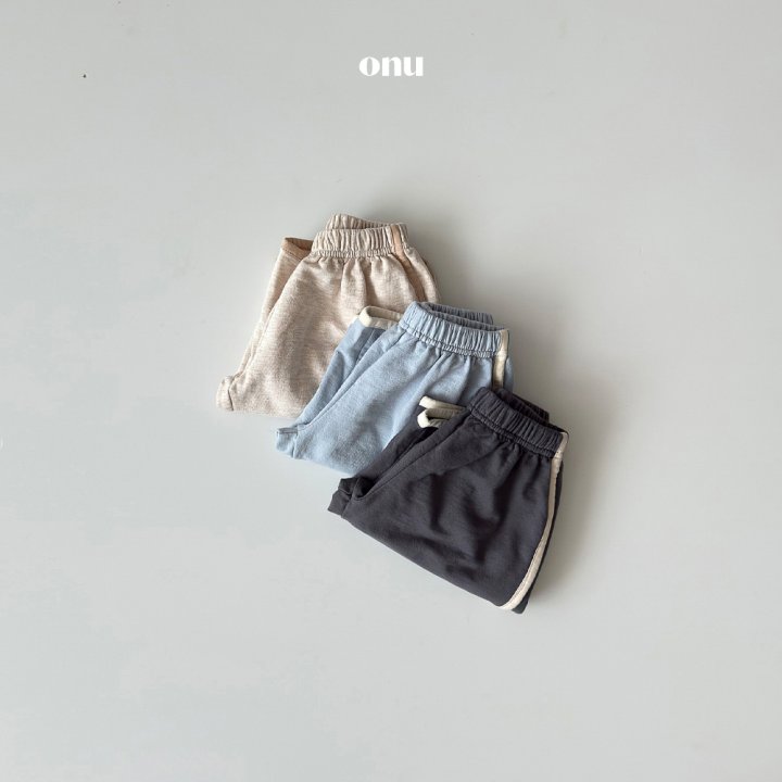 Onu - Korean Children Fashion - #childofig - Binding French Terry Pants - 5