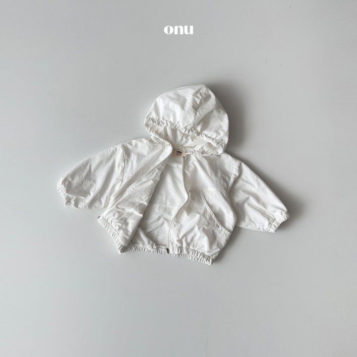Onu - Korean Children Fashion - #childrensboutique - Hooded Panel Windbreaker - 2