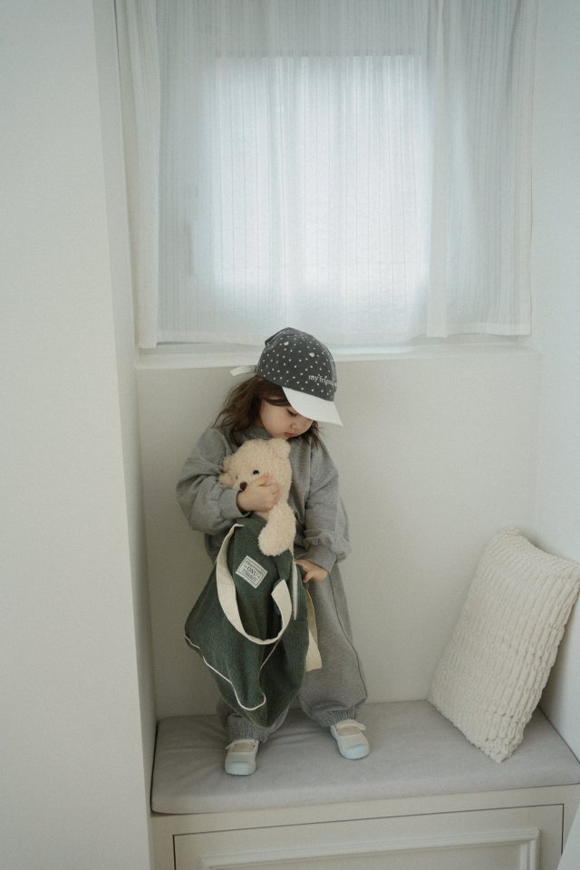 Onu - Korean Children Fashion - #childrensboutique - Label Top Bottom Set - 9
