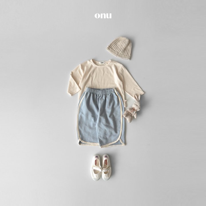 Onu - Korean Children Fashion - #childrensboutique - Binding French Terry Pants - 6
