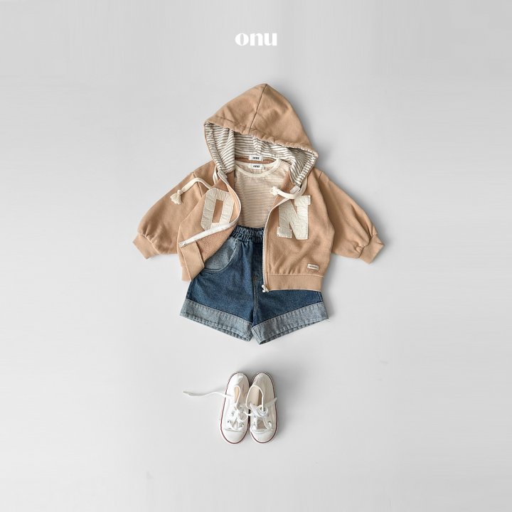 Onu - Korean Children Fashion - #designkidswear - Onu Patch Hoodie Zip-Up - 5