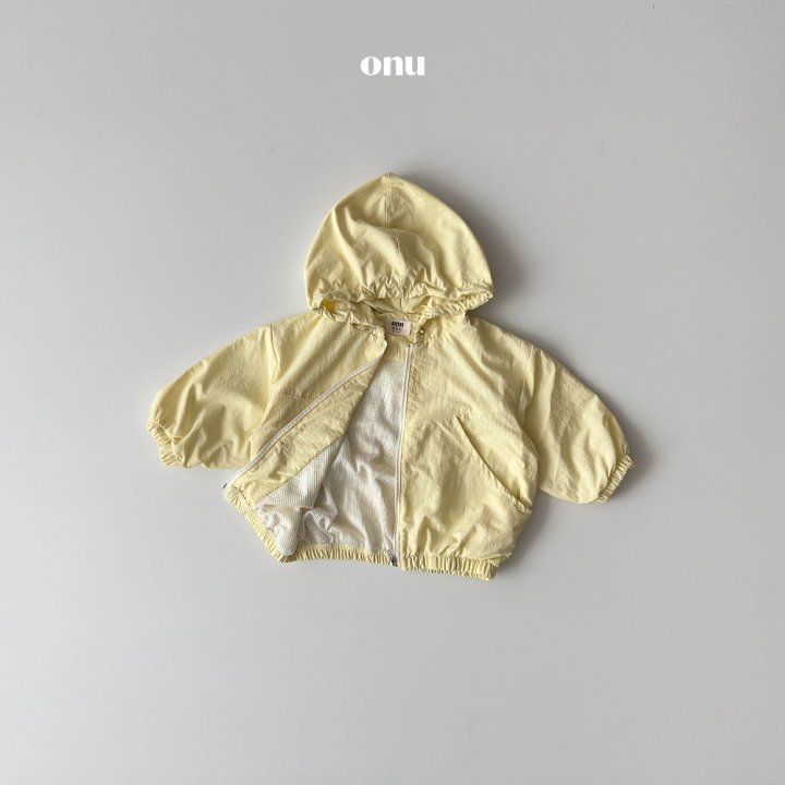 Onu - Korean Children Fashion - #designkidswear - Hooded Panel Windbreaker - 3