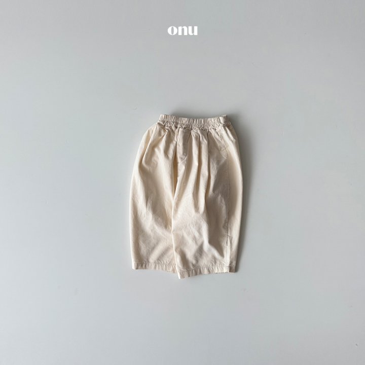 Onu - Korean Children Fashion - #designkidswear - Twill Pleated Pants - 2