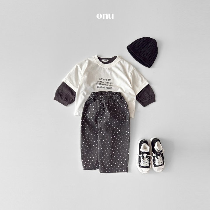 Onu - Korean Children Fashion - #designkidswear - Star Pigment Pants - 6