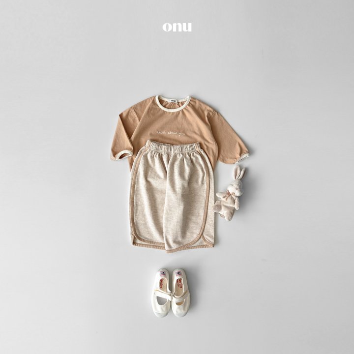 Onu - Korean Children Fashion - #designkidswear - Binding French Terry Pants - 7