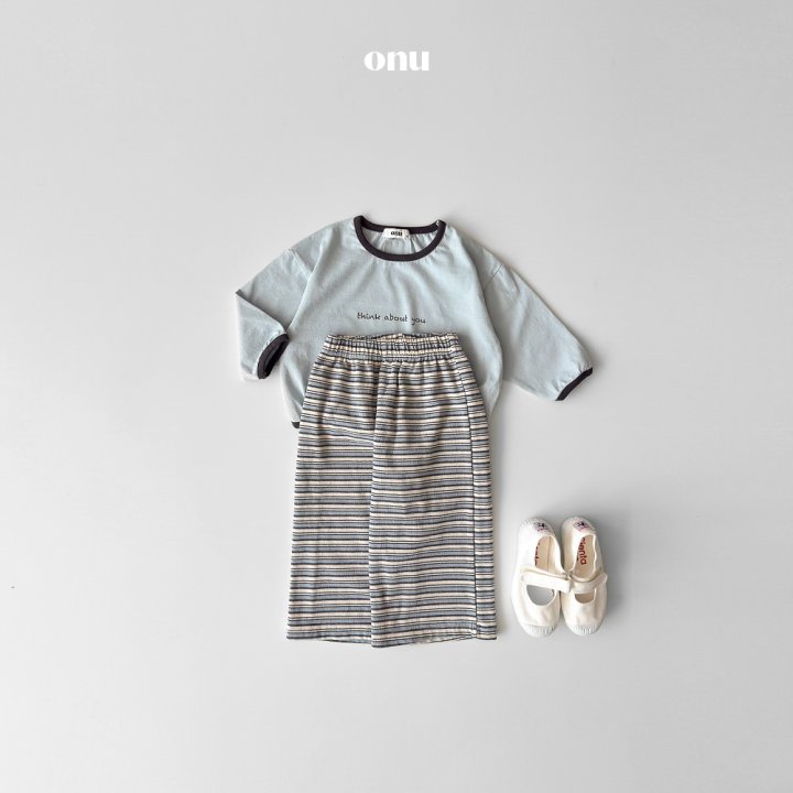 Onu - Korean Children Fashion - #designkidswear - Basic Binding Tee - 6