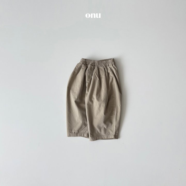 Onu - Korean Children Fashion - #discoveringself - Twill Pleated Pants - 3