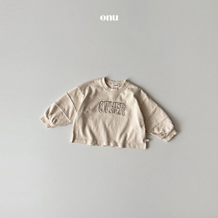 Onu - Korean Children Fashion - #discoveringself - Stitch Embroidery Tee - 3
