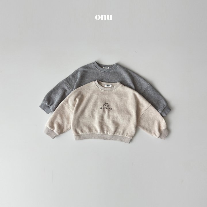 Onu - Korean Children Fashion - #discoveringself - Drawing Sweatshirt