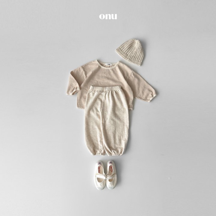 Onu - Korean Children Fashion - #discoveringself - Stripe Binding Tee - 6